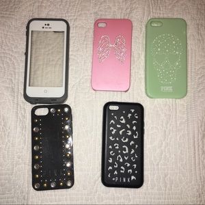 Bundle of Iphone 5c cases